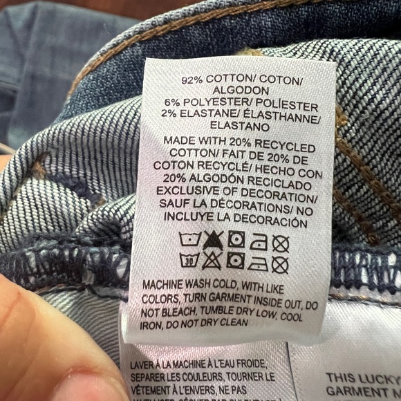 Lucky Brand Men's Relaxed Straight Fit Jeans - Picture 8 of 10